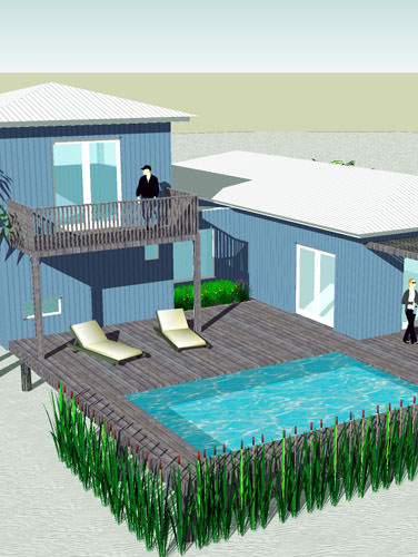 casa con mirador